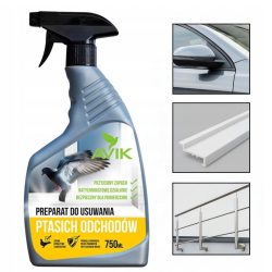 AVIK Nettoyant fientes de pigeons pour différentes surfaces