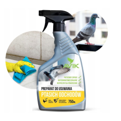 AVIK Spray nettoyant contre les fientes d'oiseaux 750 ml