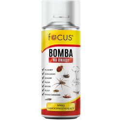 FOCUS Fumigène insecticide 400 ml à diffusion automatique