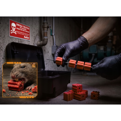 RatOut Blocs fluorescents UV pour détecter l'activité des rongeurs