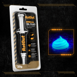 RatOut Fluo Gel fluorescent pour détecter l'activité des rongeurs