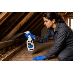 RAT STOP Spray répulsif pour protéger les zones contre rats et souris