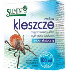 SUMIN SHOT Concentré contre les tiques et moustiques 100 ml
