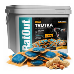 RatOut Pâte rodenticide au brodifacoum 2,5 kg