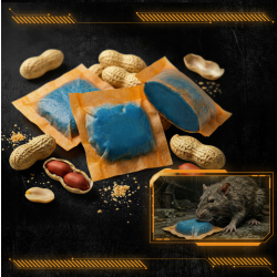 Pâte rodenticide RatOut en sachets contre rats et souris