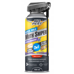 Spray anti mites NO PEST 400 ml pour armoires et placards