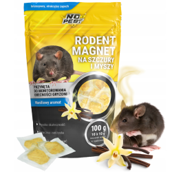 NO PEST Rodent Magnet 100 g appât attractif pour rats et souris