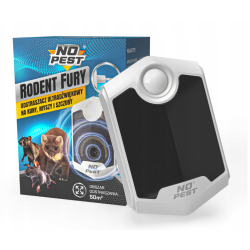 NO PEST Rodent Fury Répulsif ultrasonique anti rongeurs
