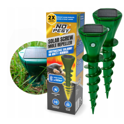 Répulsifs solaires anti taupes et campagnols avec emballage