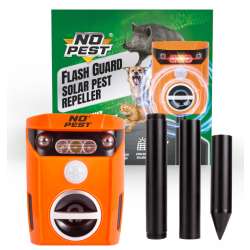 NO PEST répulsif à ultrasons avec accessoires de fixation