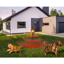 NO PEST répulsif ultrasonique pour protéger maison et jardin