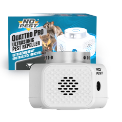 Répulsif à ultrasons NO PEST Quattro Pro contre rats et souris