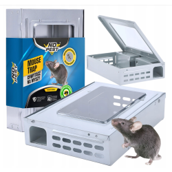NO PEST piège à souris et rats vivant réutilisable