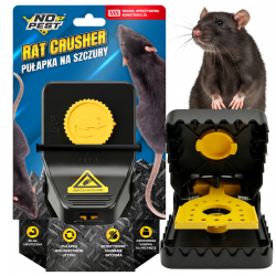 NO PEST Rat Crusher piège mécanique pour rats et souris