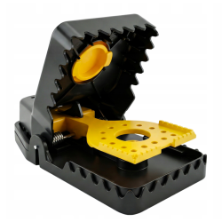 NO PEST Rat Crusher piège à rats mécanique avec puissant ressort