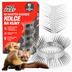 NO PEST barrière anti martres à pointes inox 100 cm