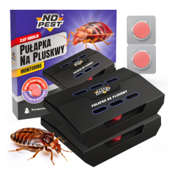 NO PEST Piège à glu avec attractif pour punaises de lit Lot de 2
