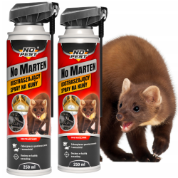 NO PEST NO MARTEN Spray répulsif anti martres 2 x 250 ml
