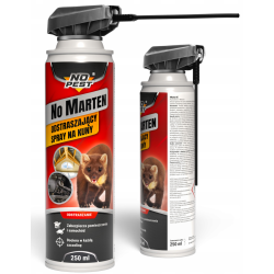 NO PEST NO MARTEN aérosol répulsif avec tube pour zones difficiles d'accès